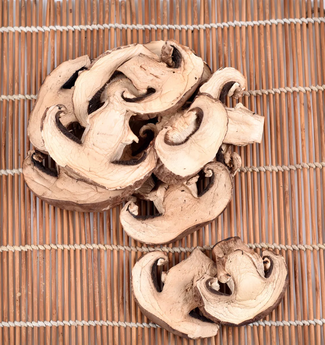 Dried Brown Mushroom Slices Product